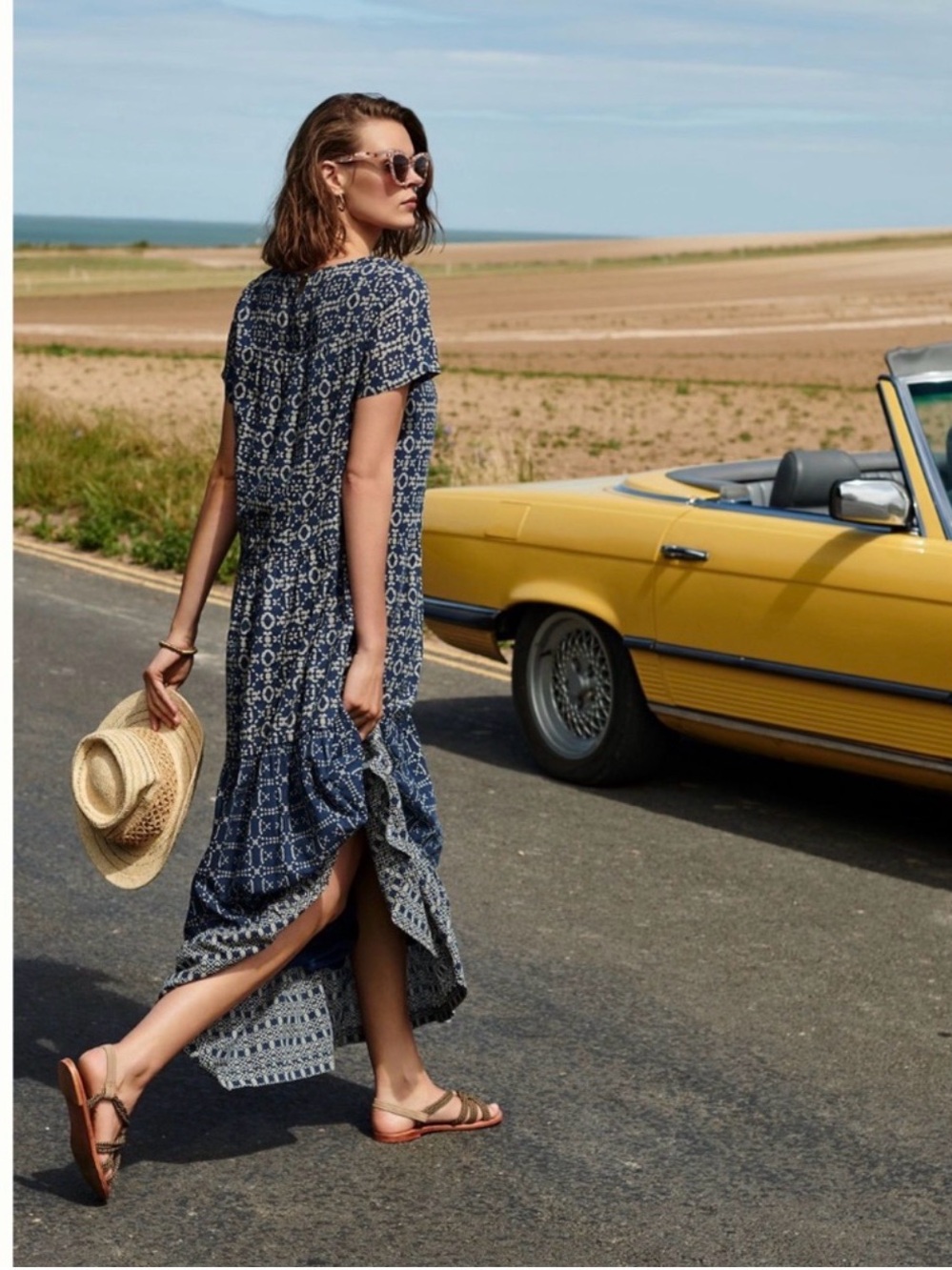 Anthropologie Merida Tiered Maxi Dress